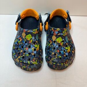 CROCS Toddler Classic All-Terrain Terrazzo Shoes 10C
